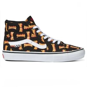 VANS SKATE SK8-HI Thrasher/Multi, US Men's Size 8